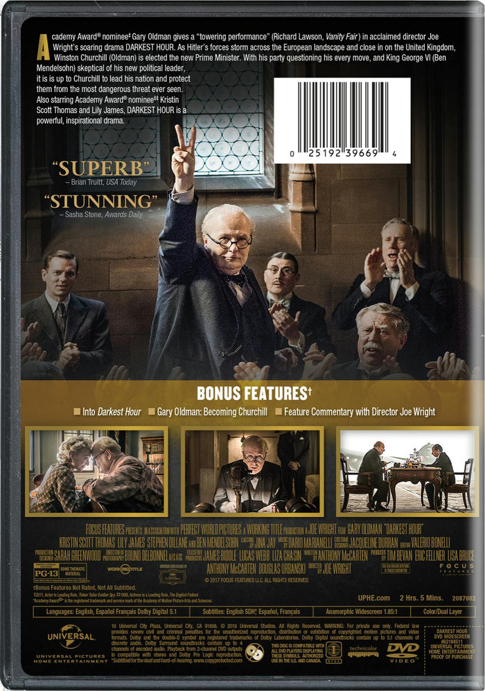 Darkest Hour [DVD]