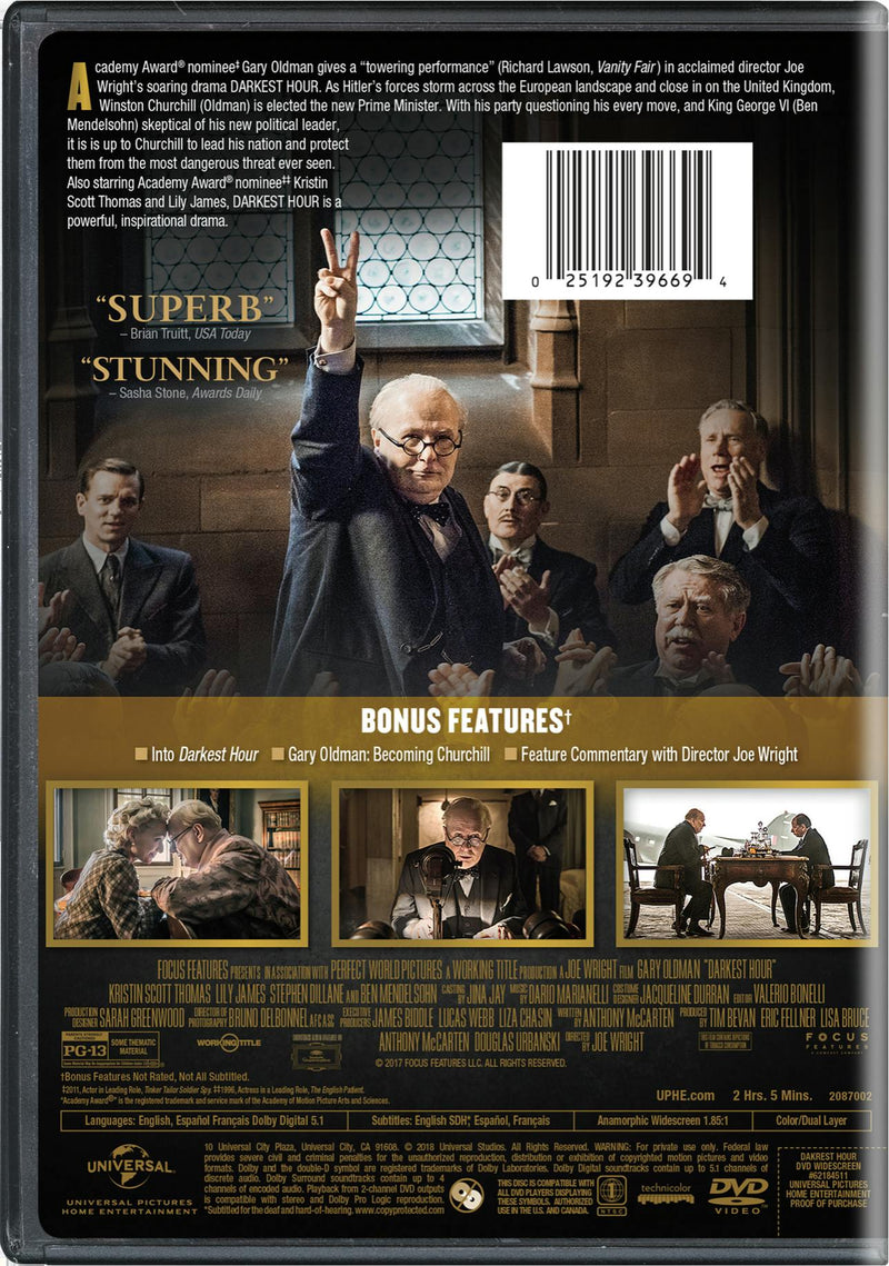 Darkest Hour [DVD]