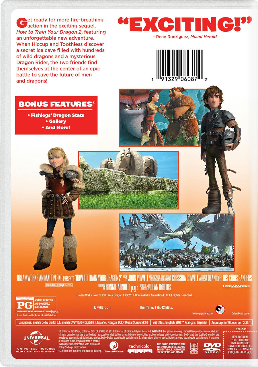 How to Train Your Dragon 2 [DVD]