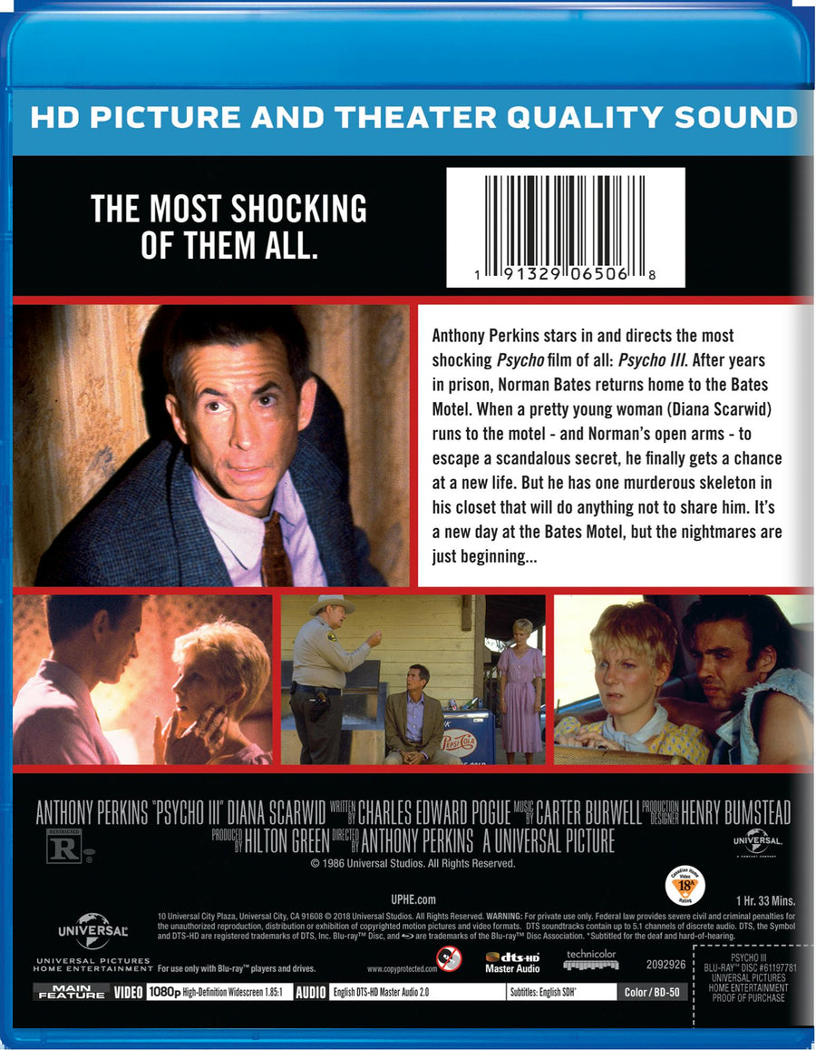 Psycho 3 [Blu-ray]
