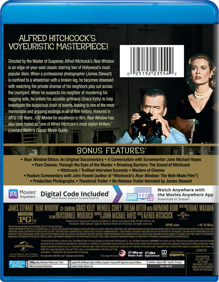 Rear Window [Blu-ray]