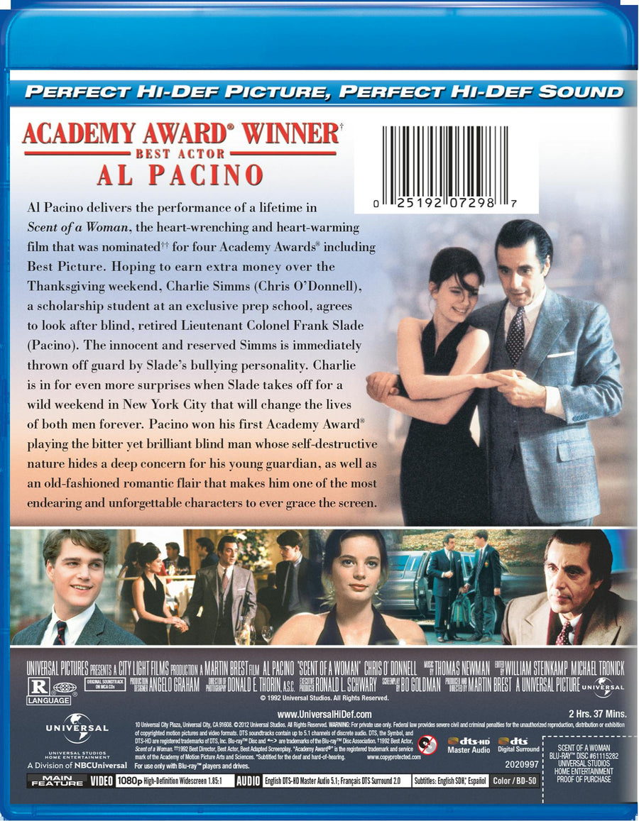 Scent of a Woman [Blu-ray]