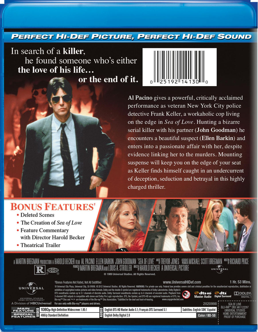 Sea of Love [Blu-ray]