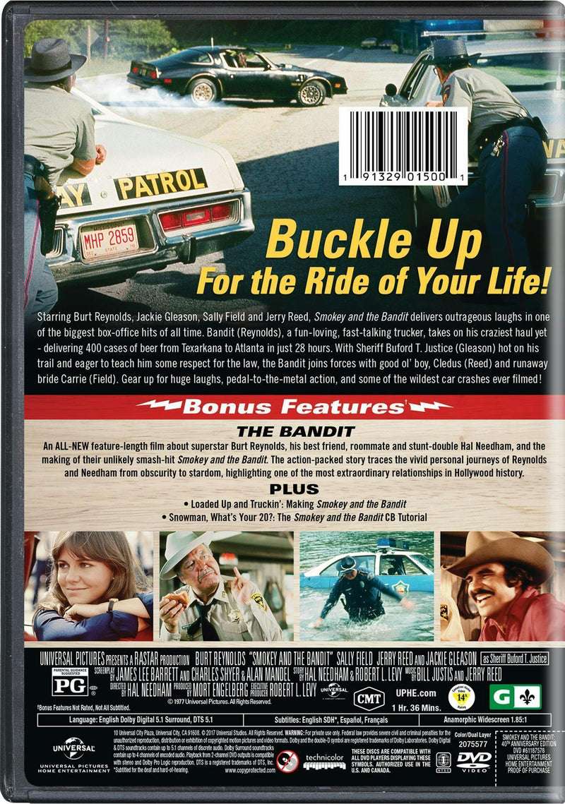 Smokey and the Bandit (40th Anniversary Edition) [DVD]