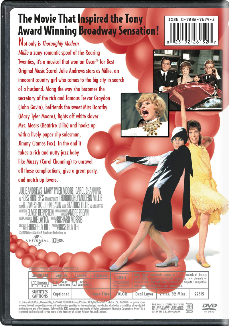 Thoroughly Modern Millie [DVD]