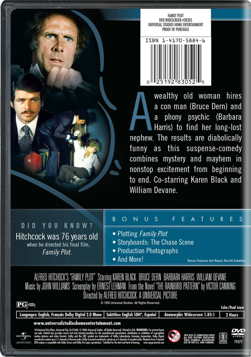 Family Plot [DVD]
