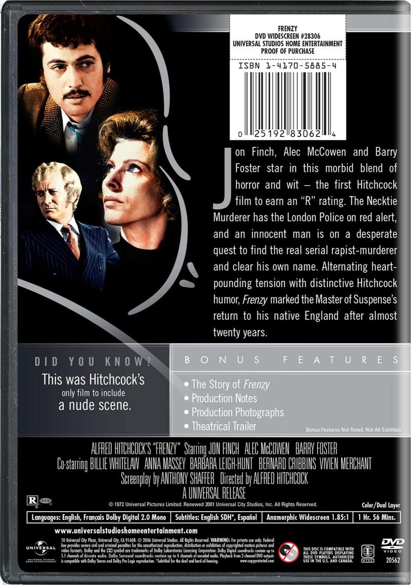 Frenzy [DVD]