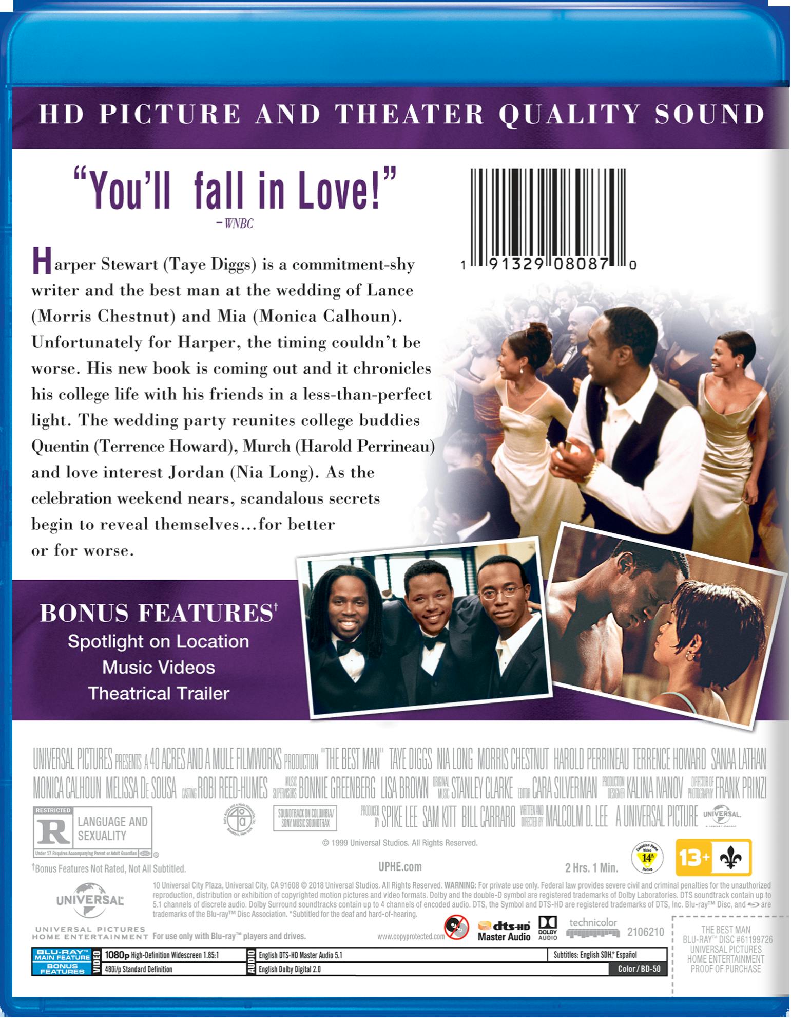 The Best Man [Blu-ray] – GRUV Entertainment