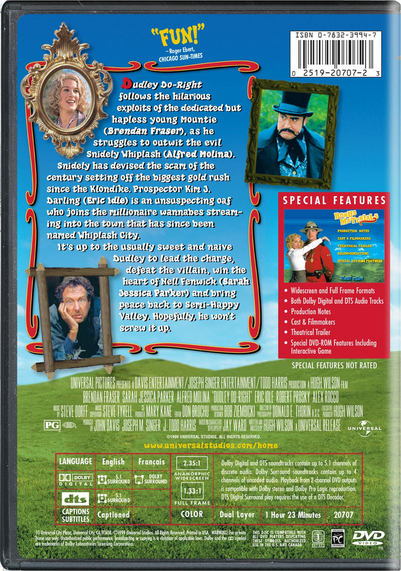 Dudley Do-Right [DVD]