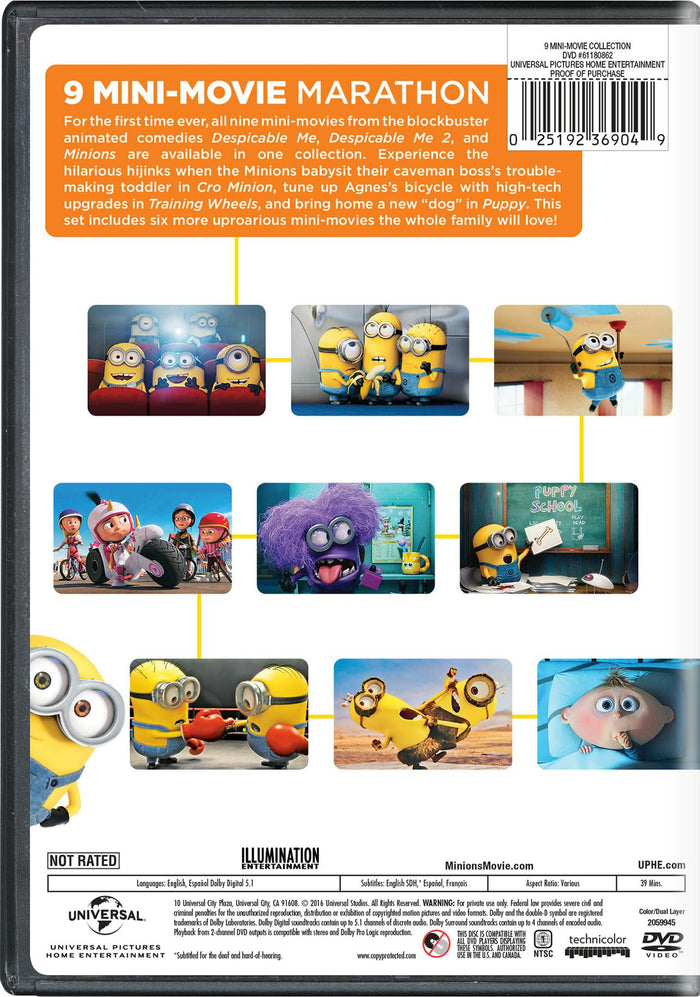 Illumination Presents: 9-Mini-Movie Collection [DVD]