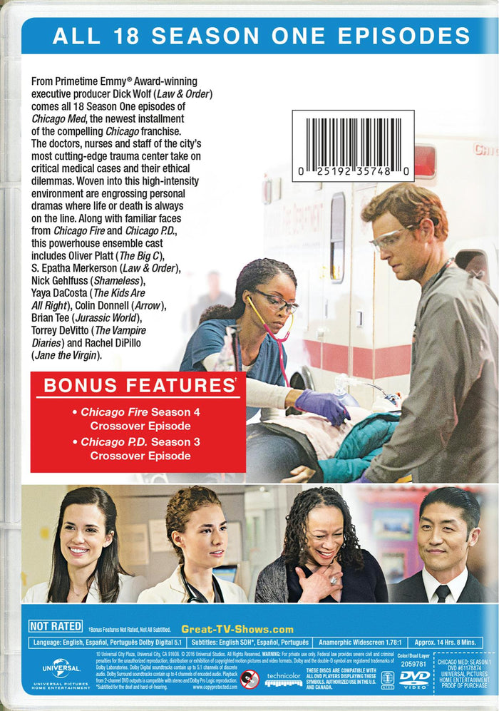 Chicago Med: Season One [DVD]