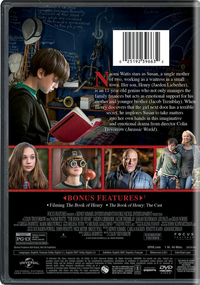 The Book of Henry [DVD]