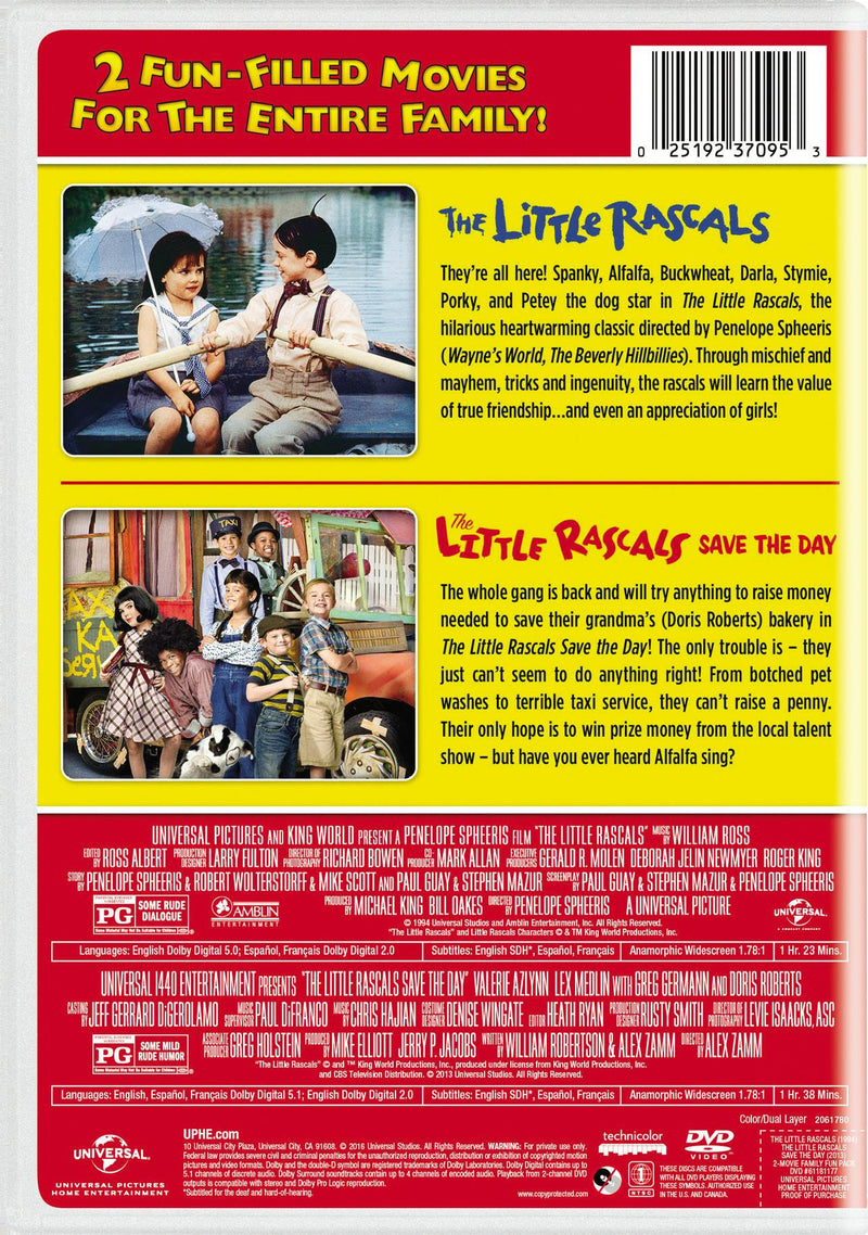 The Little Rascals/The Little Rascals Save the Day (DVD Double Feature) [DVD]