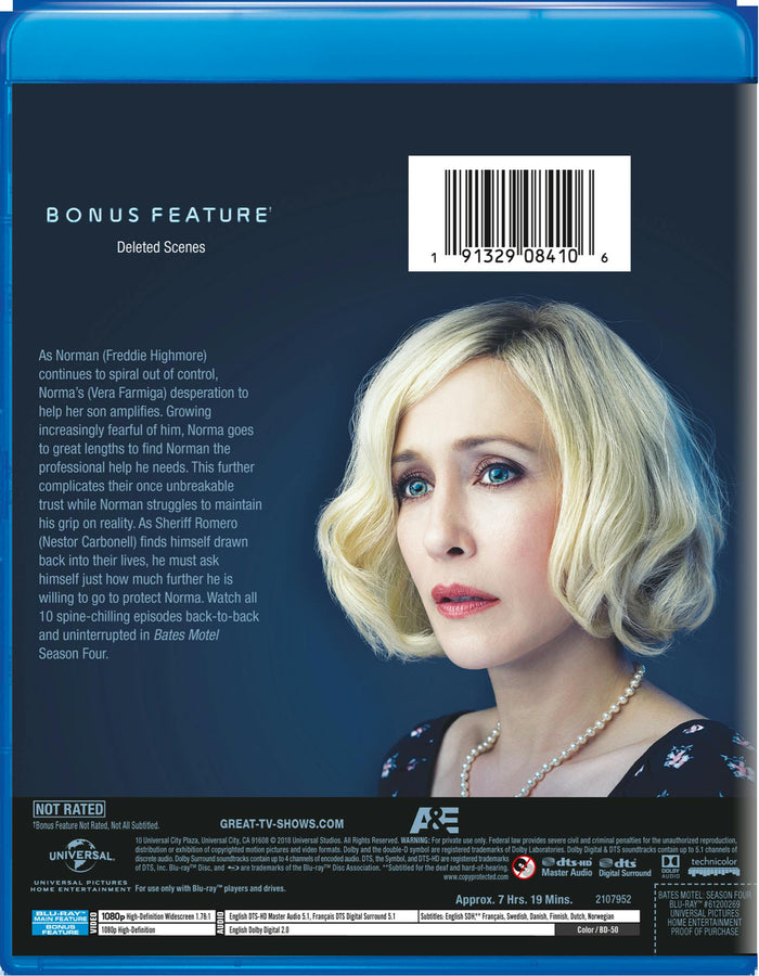 Bates Motel: Season Four (Blu-ray New Box Art) [Blu-ray]