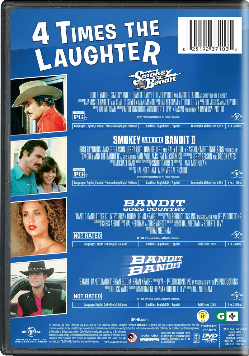 Smokey and the Bandit: 4-movie collection (DVD Set) [DVD]