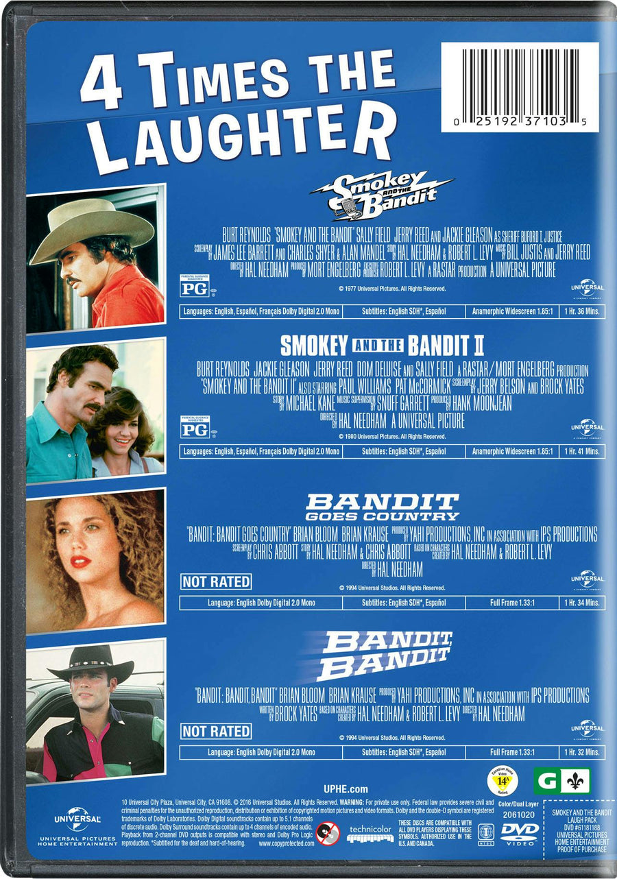 Smokey and the Bandit: 4-movie collection (DVD Set) [DVD]
