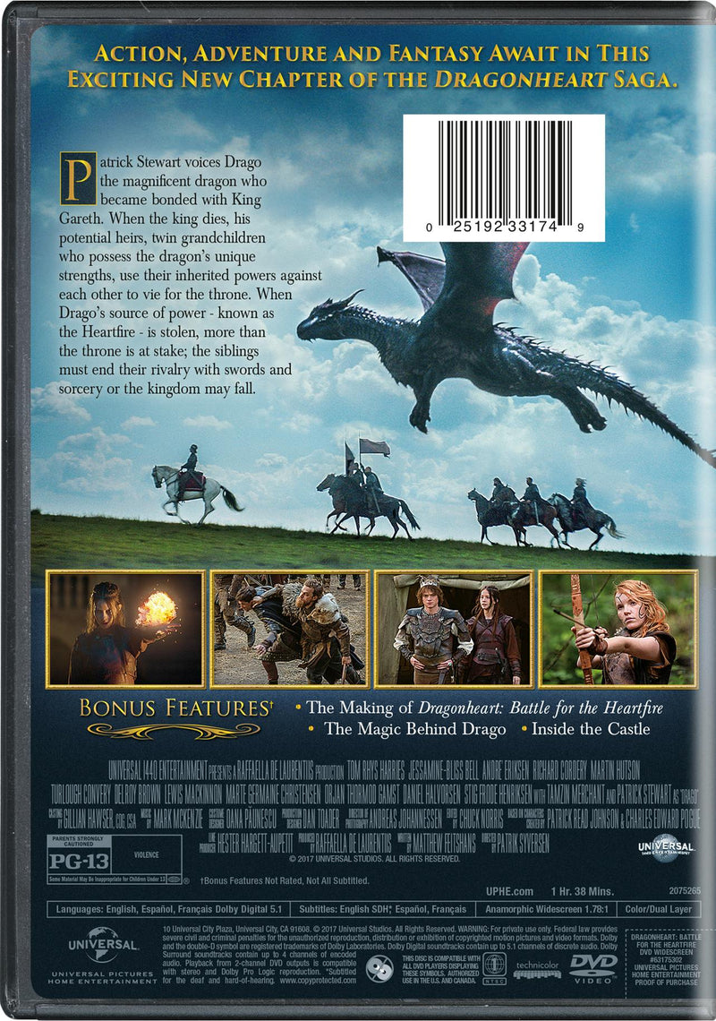 Dragonheart - Battle for the Heartfire [DVD]