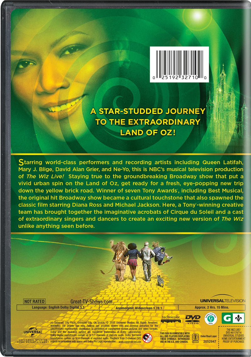 The Wiz Live! [DVD]