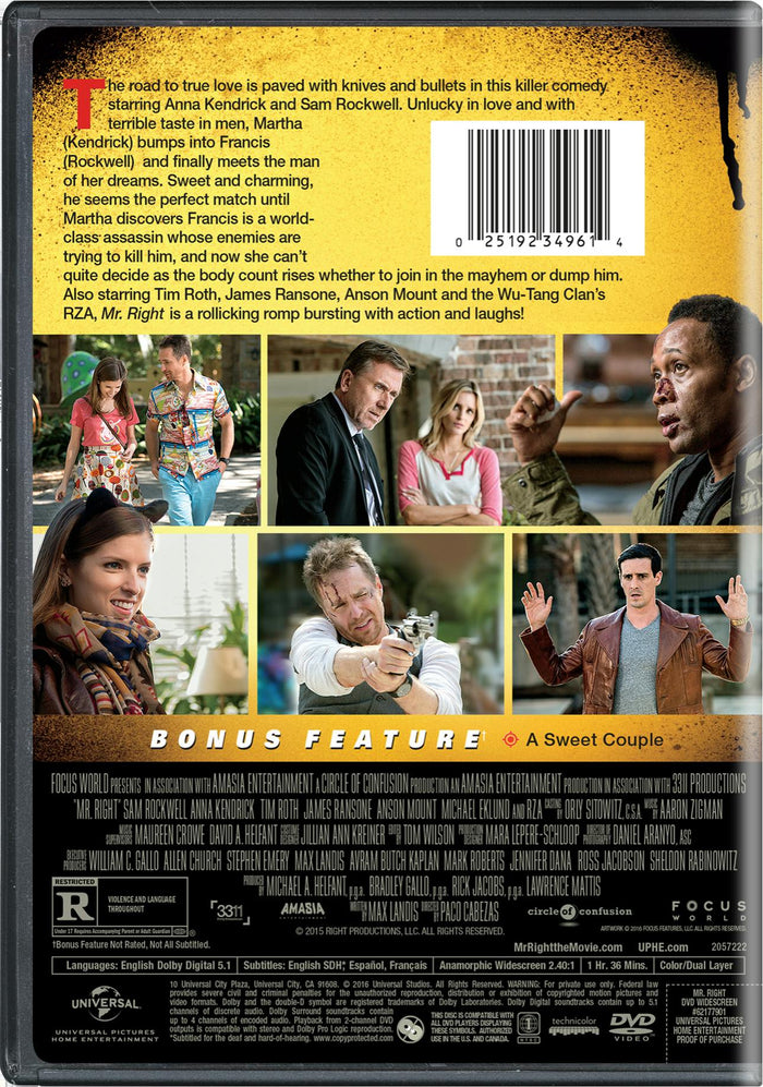Mr. Right [DVD]