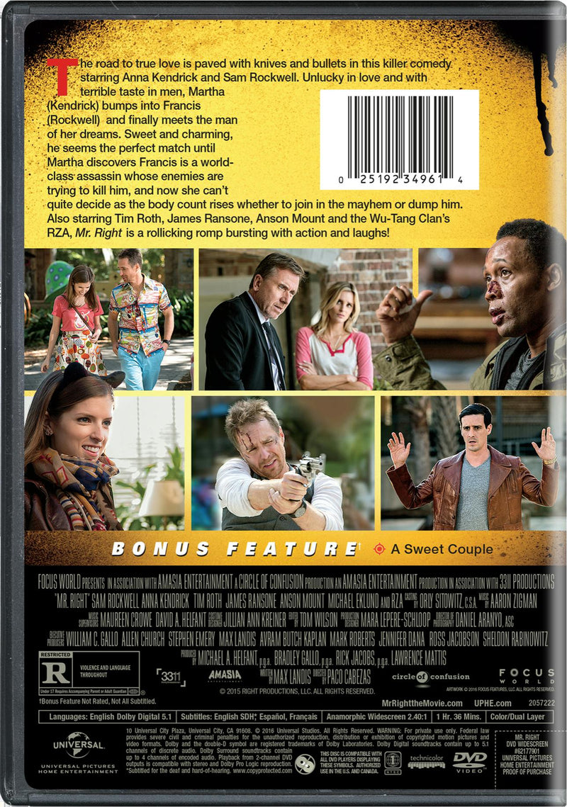 Mr. Right [DVD]