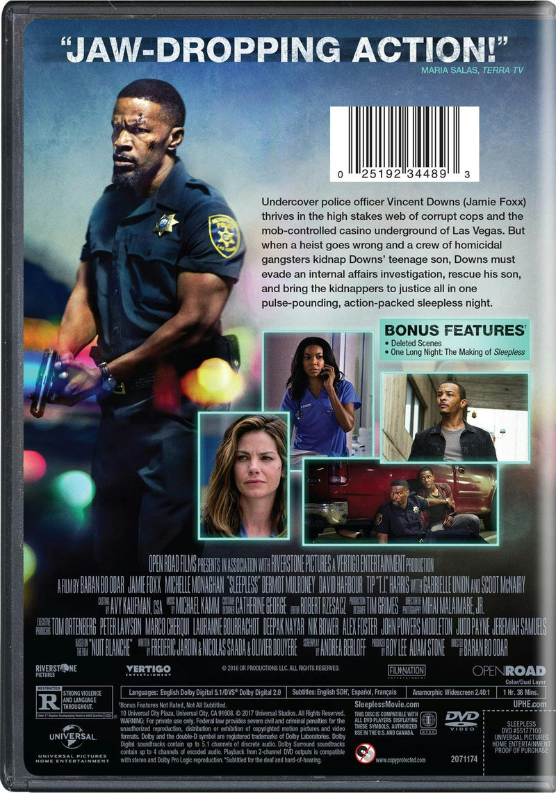 Sleepless [DVD]