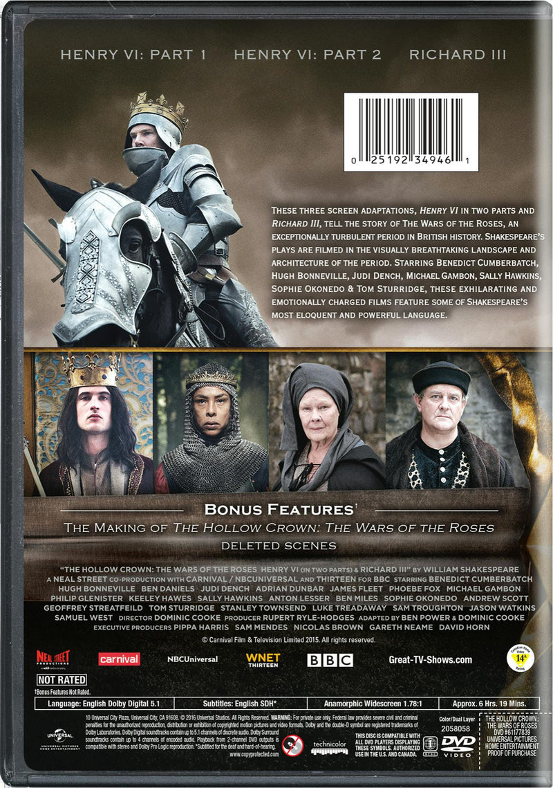 The Hollow Crown: The Wars of the Roses [DVD]