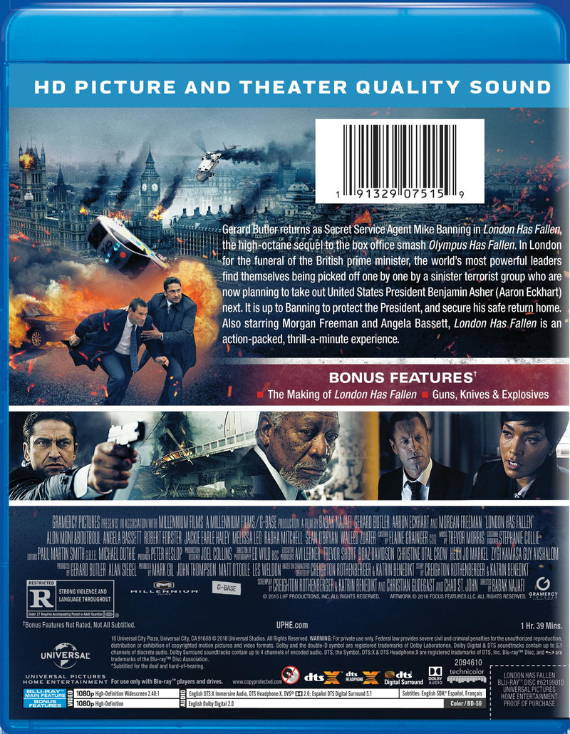 London Has Fallen [Blu-ray]