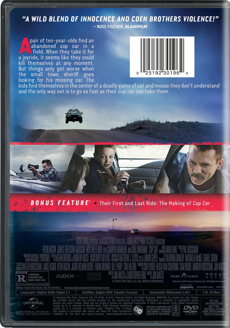 Cop Car [DVD]