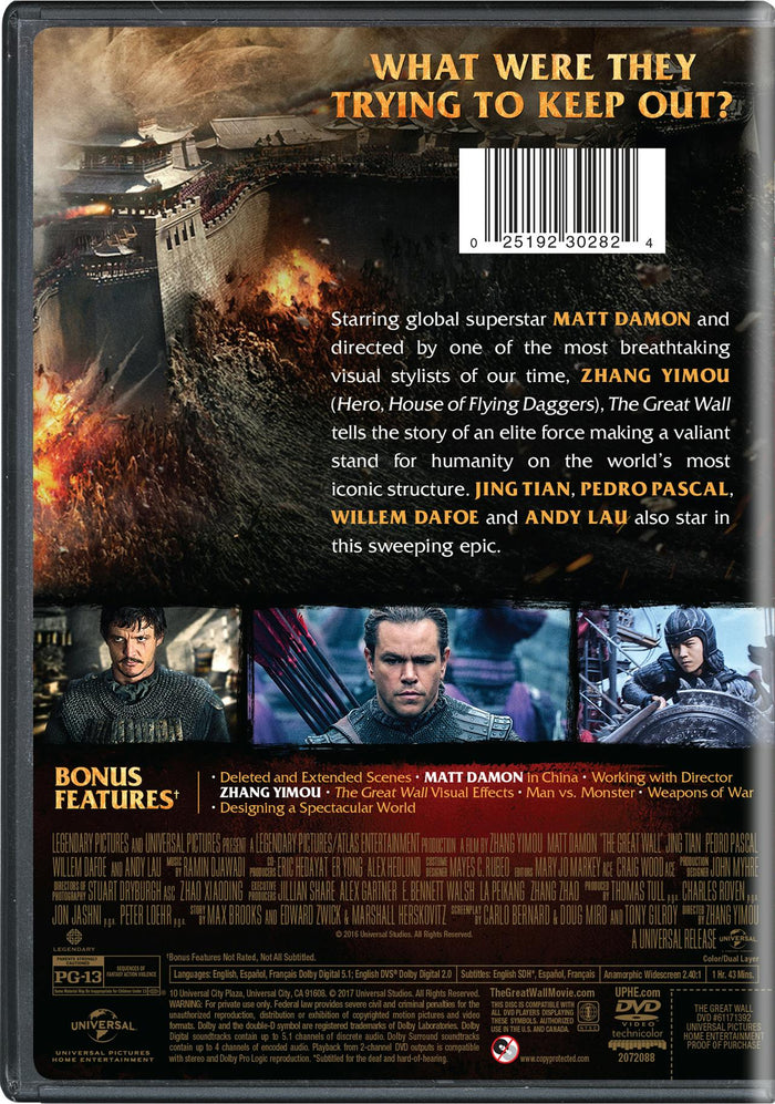 The Great Wall [DVD]