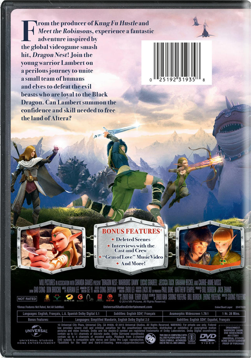 Dragon Nest - Warriors' Dawn [DVD]