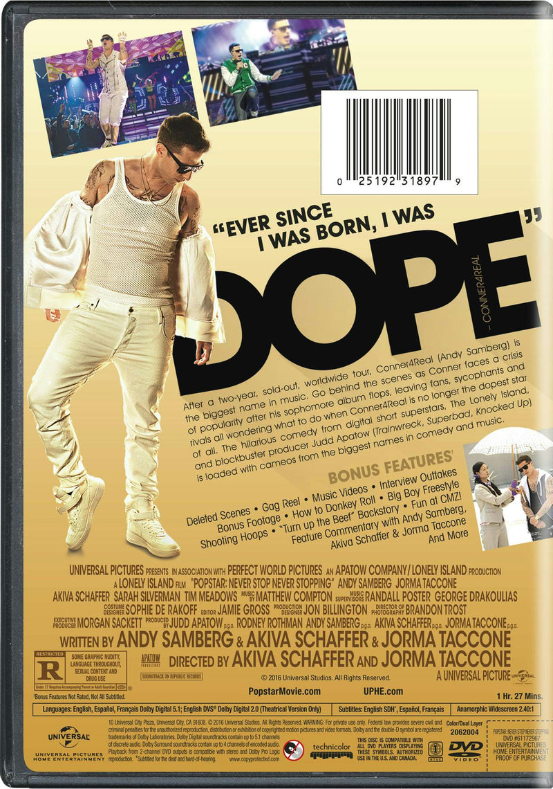 Popstar - Never Stop Never Stopping [DVD]