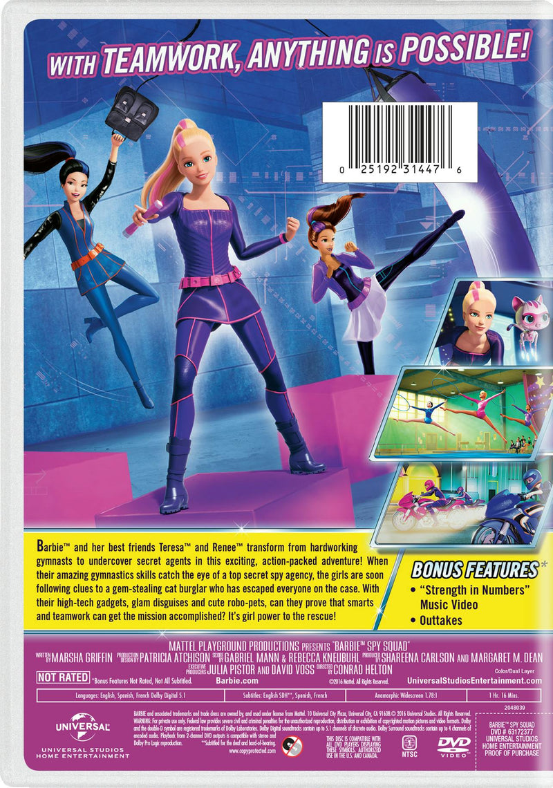 Barbie: Spy Squad [DVD]