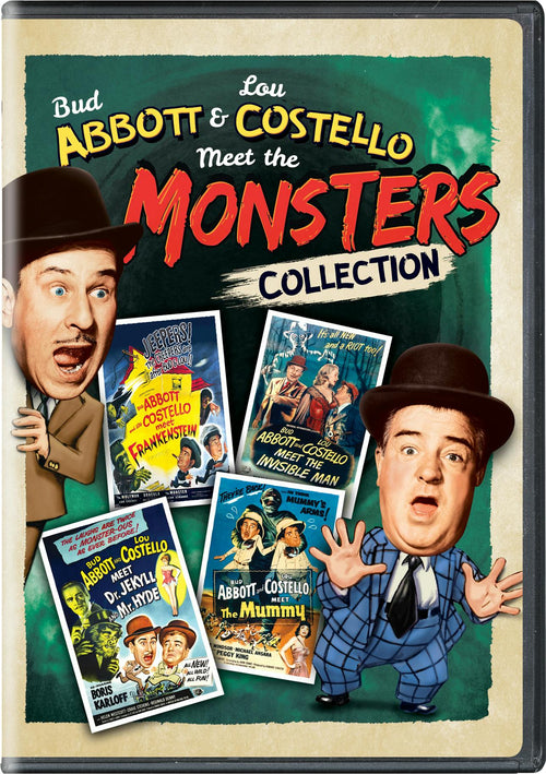 Abbott and Costello Meet the Monsters Collection (DVD New Box Art) [DVD]