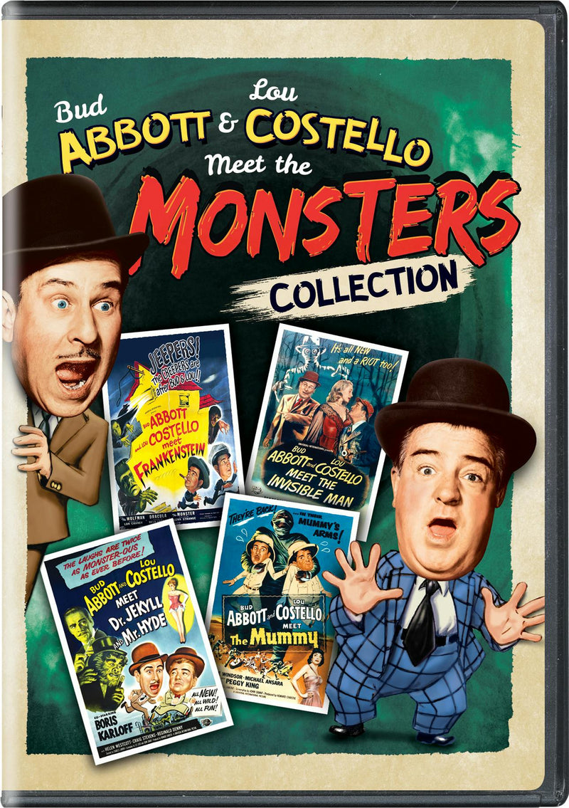 Abbott and Costello Meet the Monsters Collection (DVD New Box Art) [DVD]