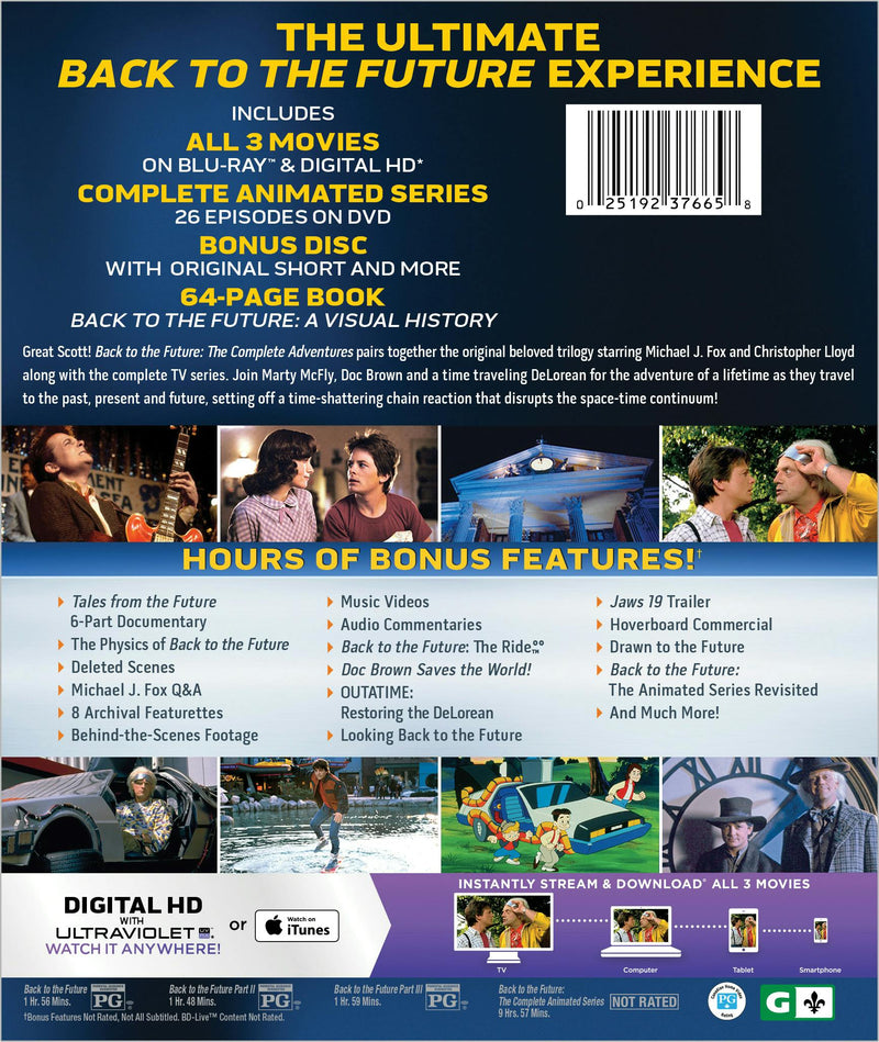 Back to the Future: The Complete Adventures (Box Set) [Blu-ray]