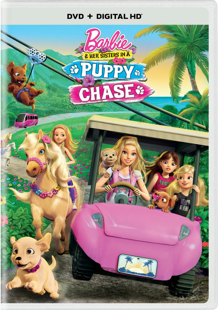 Barbie and Her Sisters in a Puppy Chase [DVD]