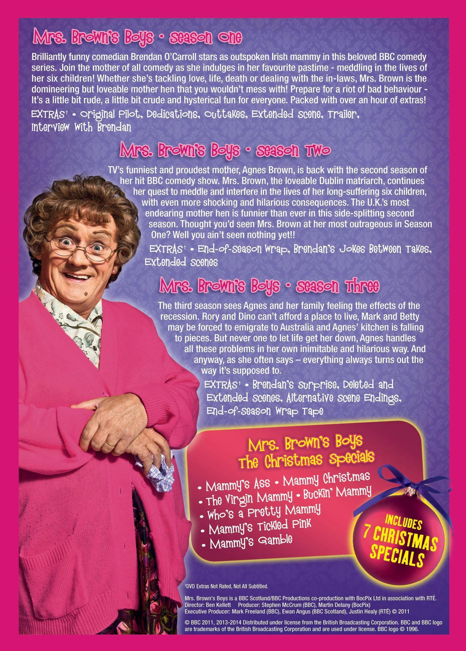 (未使用･未開封品)Mrs Brown's Boys [DVD] [Import] Amazon.com: Mrs. Brown's Boys: Complete Series [DVD] : Brendan O