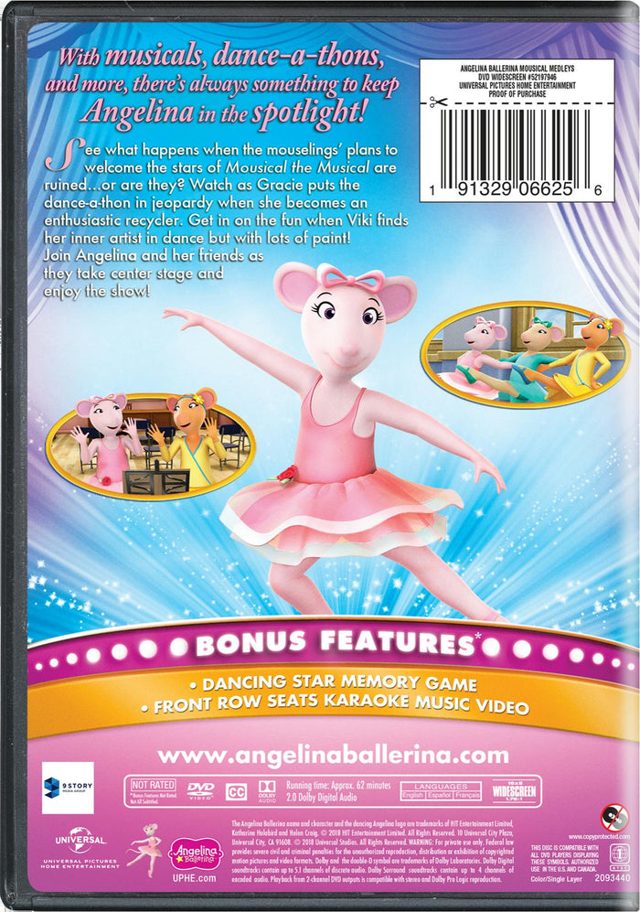 Angelina Ballerina: Musical Medleys [DVD]