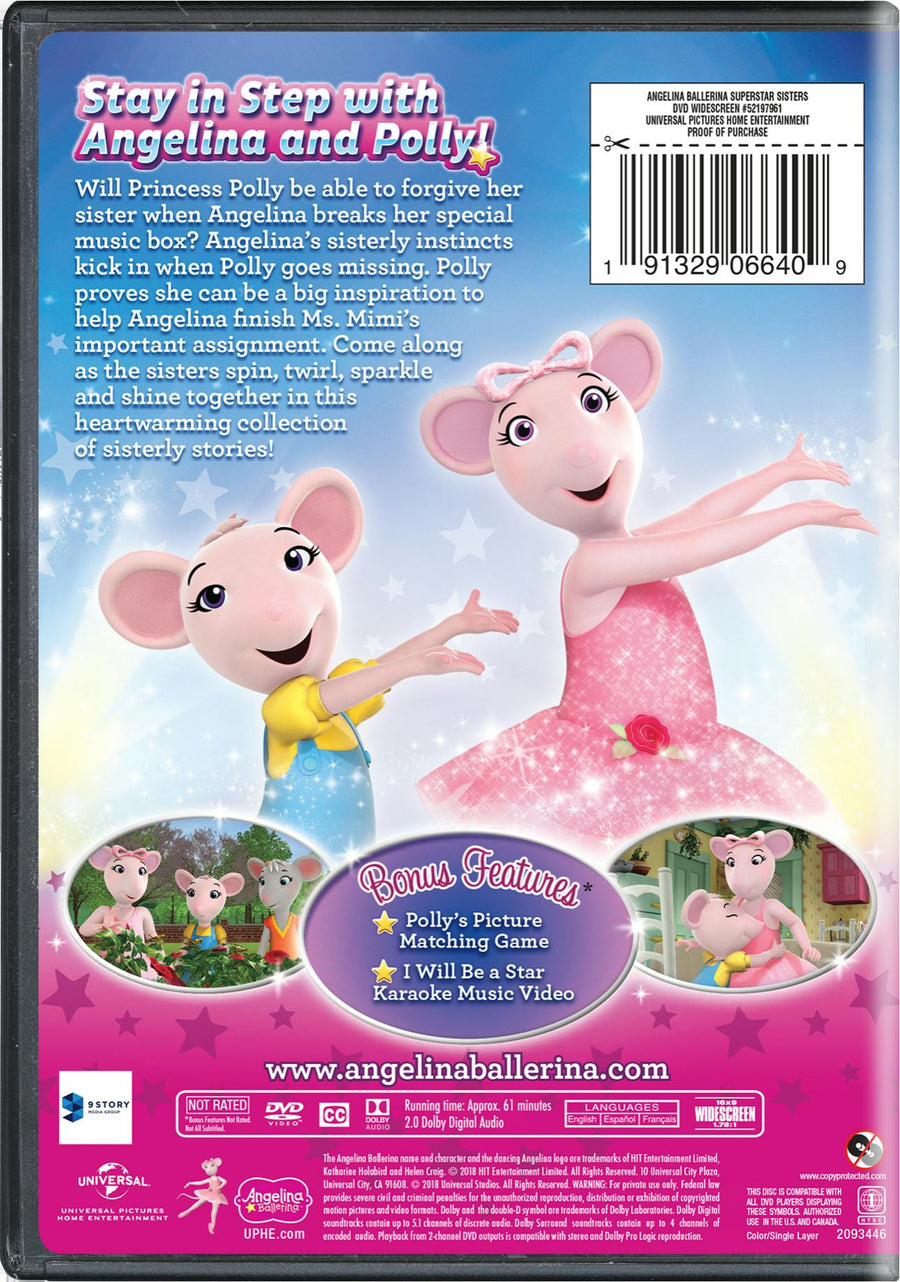 Angelina Ballerina: Superstar Sisters [DVD]