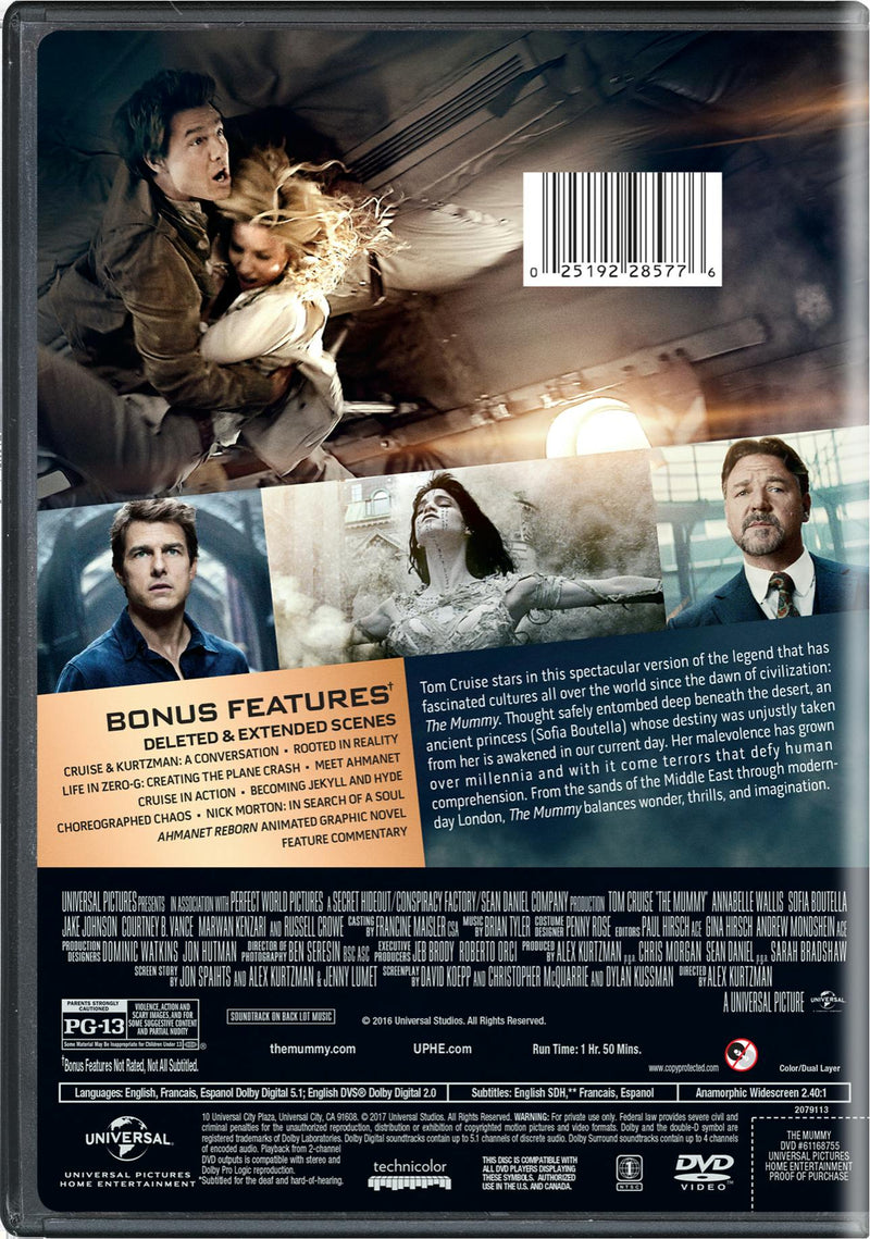 The Mummy (2017) [DVD]