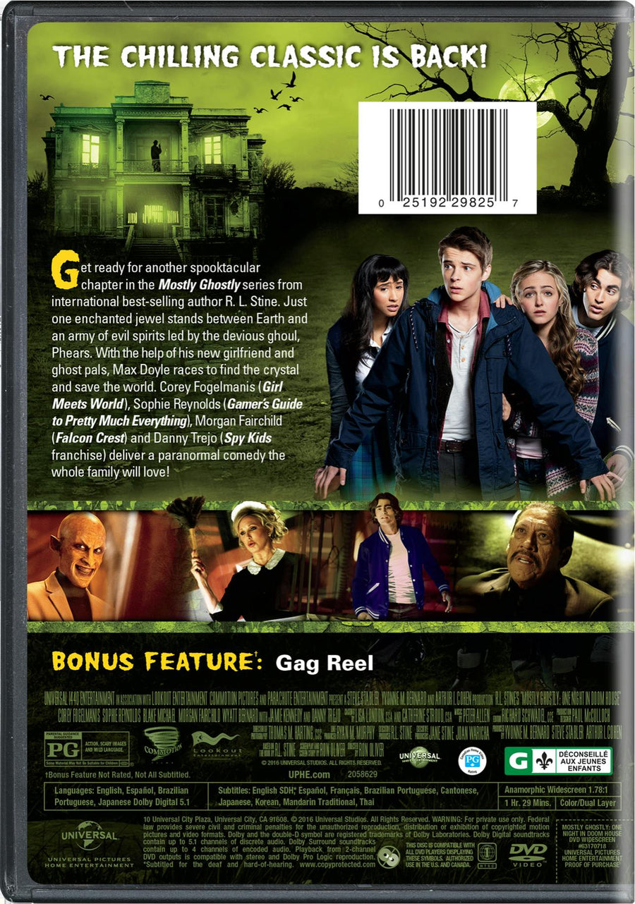 R.L. Stine's Mostly Ghostly - One Night in Doom House [DVD]