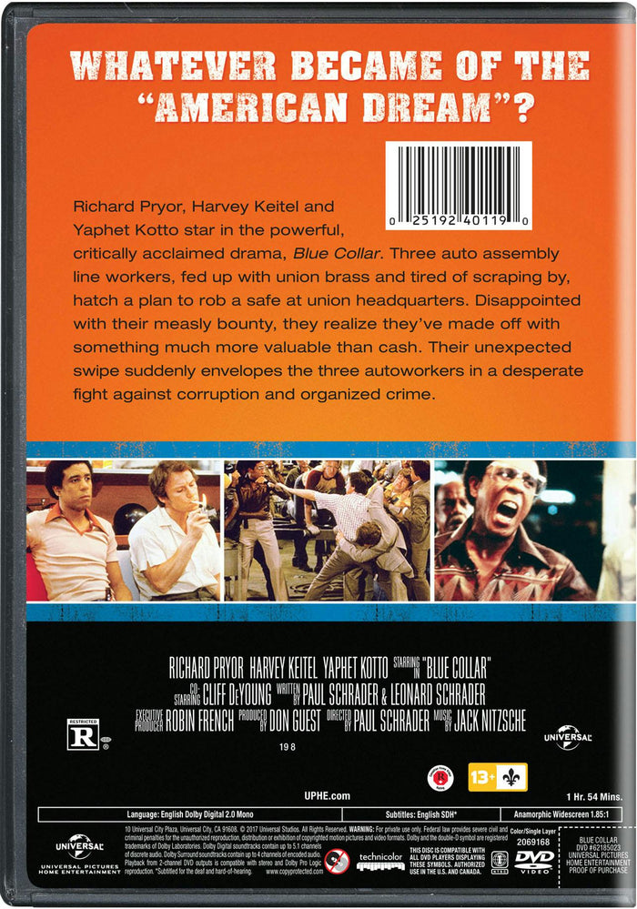 Blue Collar [DVD]