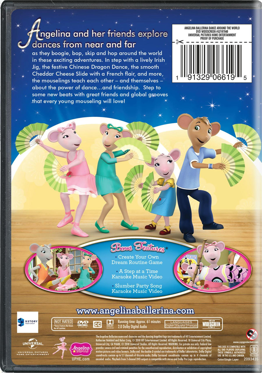 Angelina Ballerina: Dance Around the World [DVD]