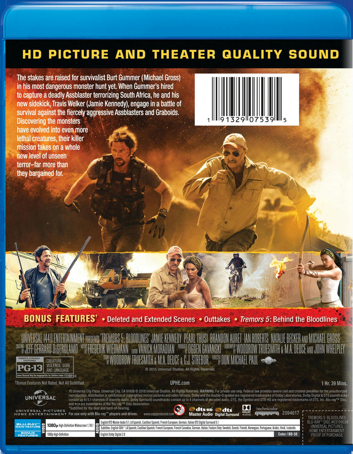 Tremors 5 - Bloodlines [Blu-ray]