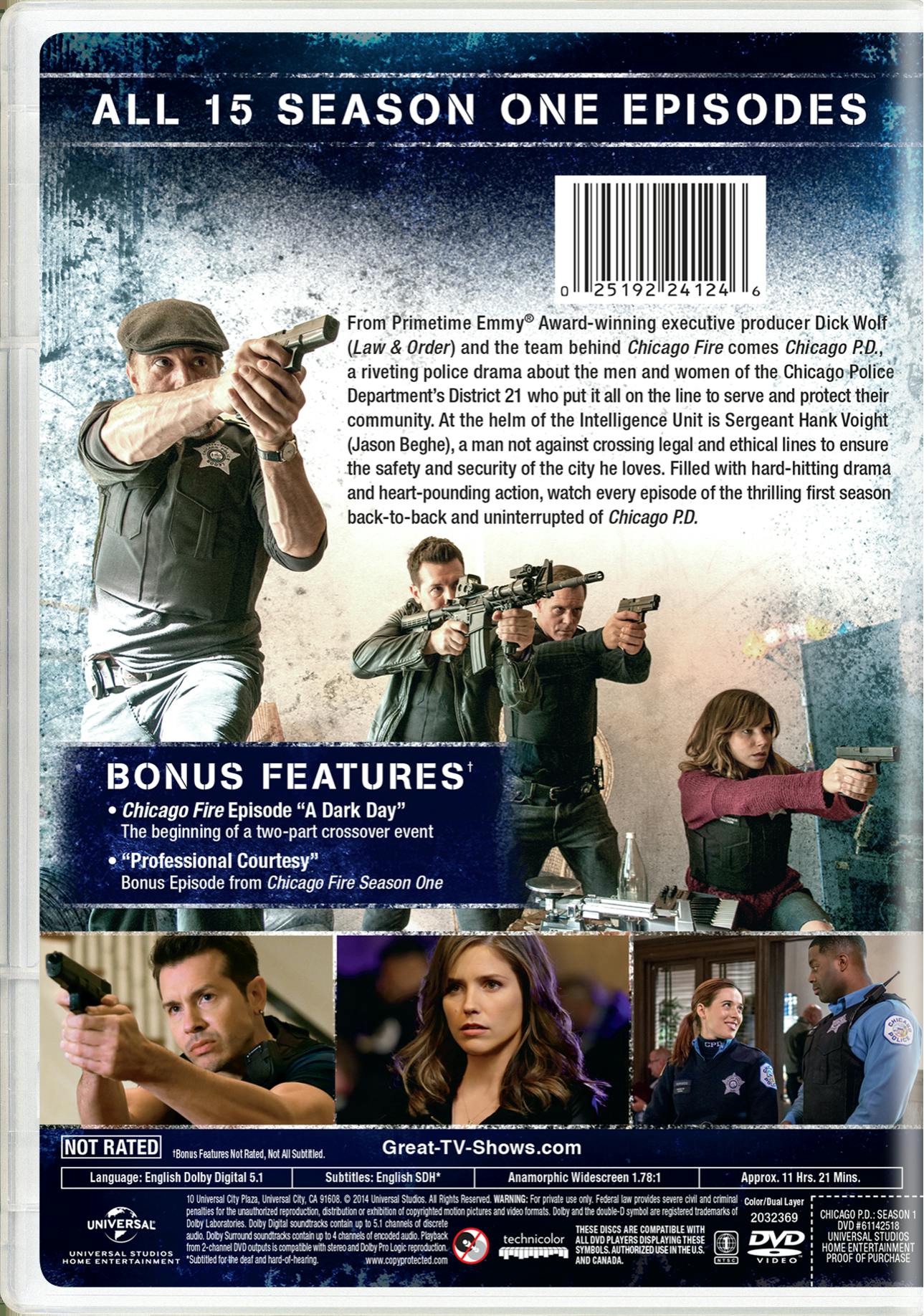 Chicago P.D.: Season One [DVD] – GRUV Entertainment