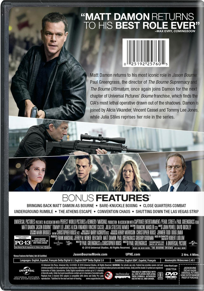 Jason Bourne [DVD]
