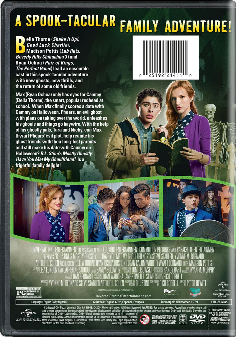 R.L. Stine's Mostly Ghostly 2: Have You Met My Ghoulfriend? [DVD]