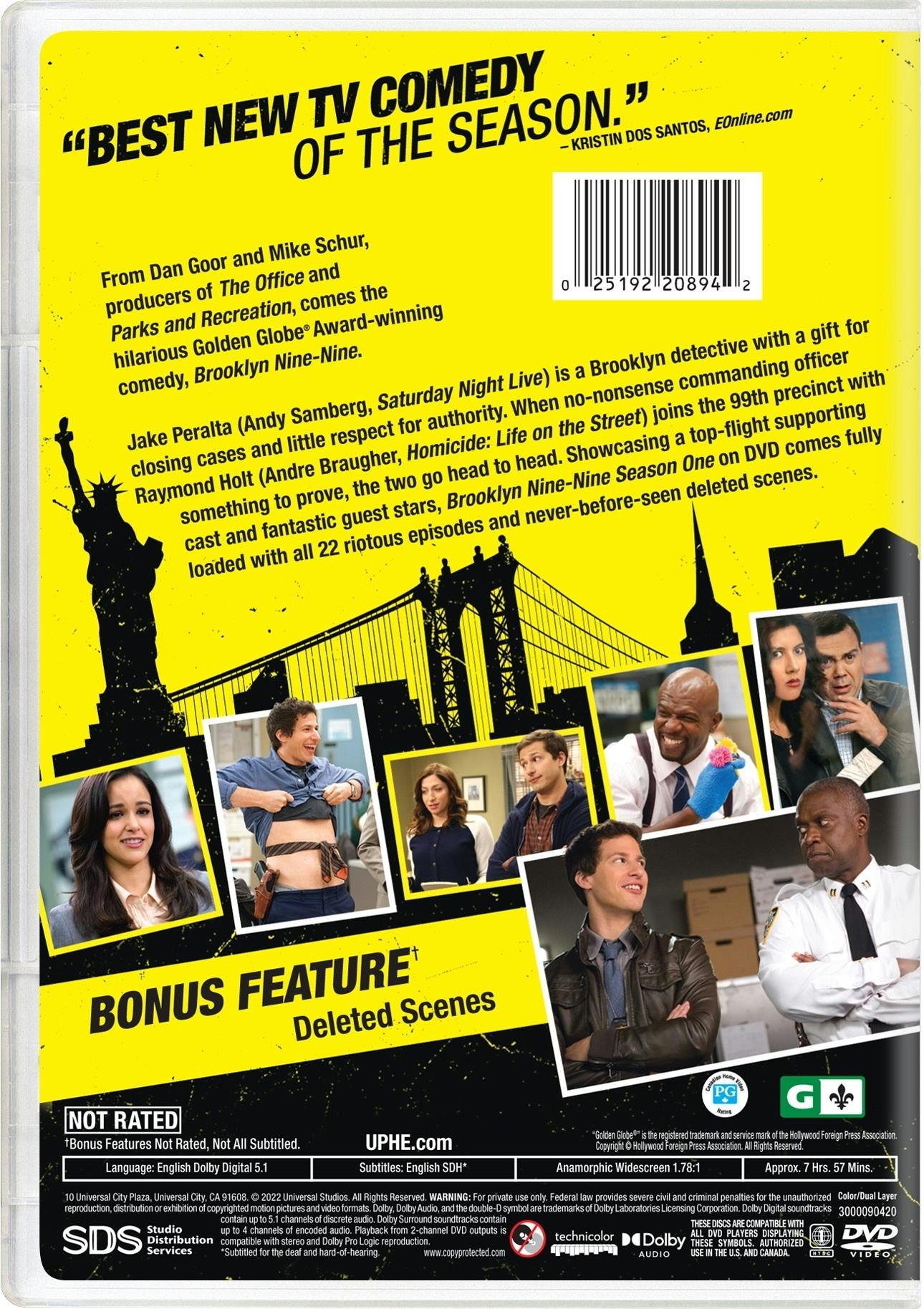 Brooklyn Nine-Nine: Season One [DVD] – GRUV Entertainment
