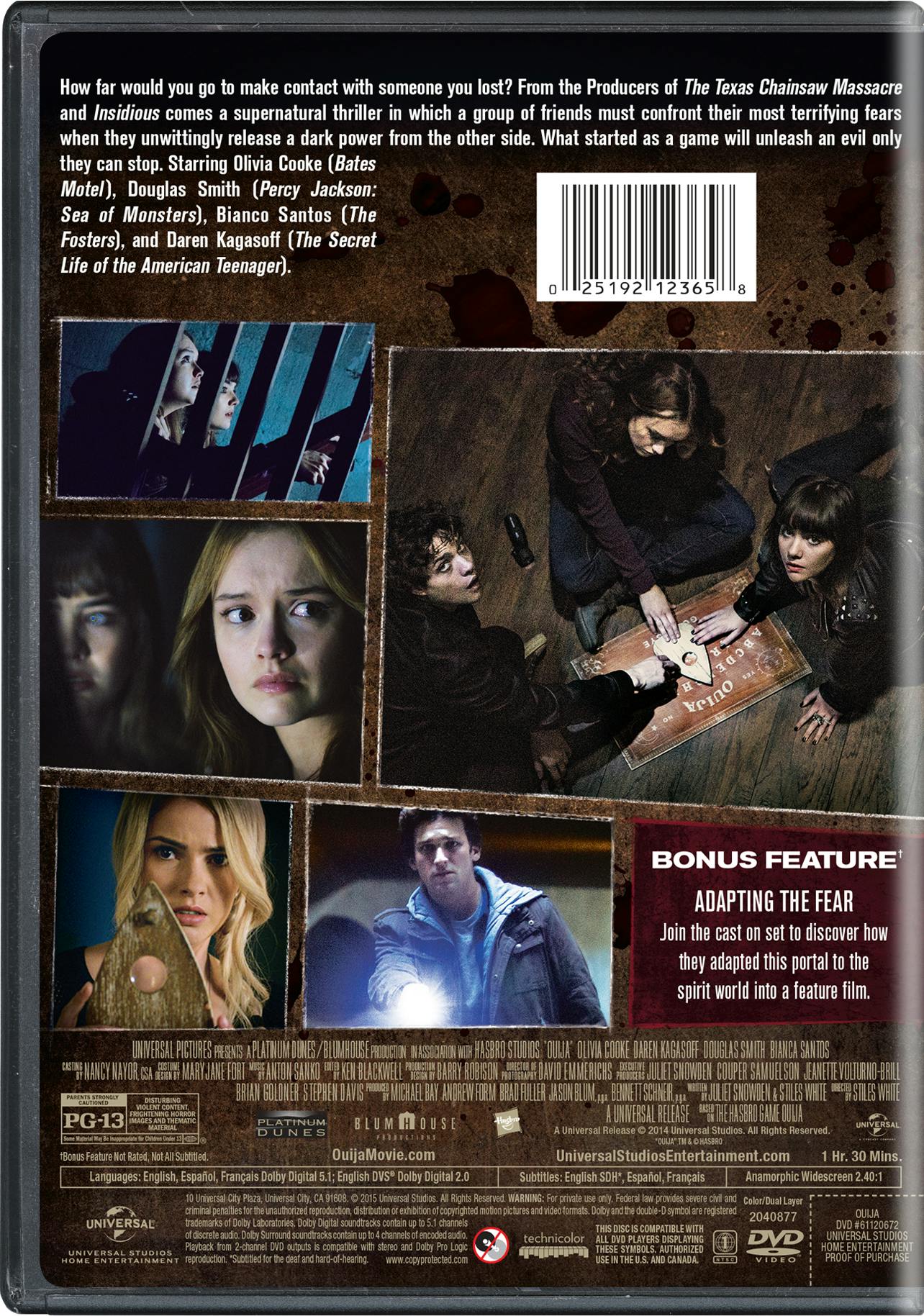Ouija [DVD] – GRUV Entertainment