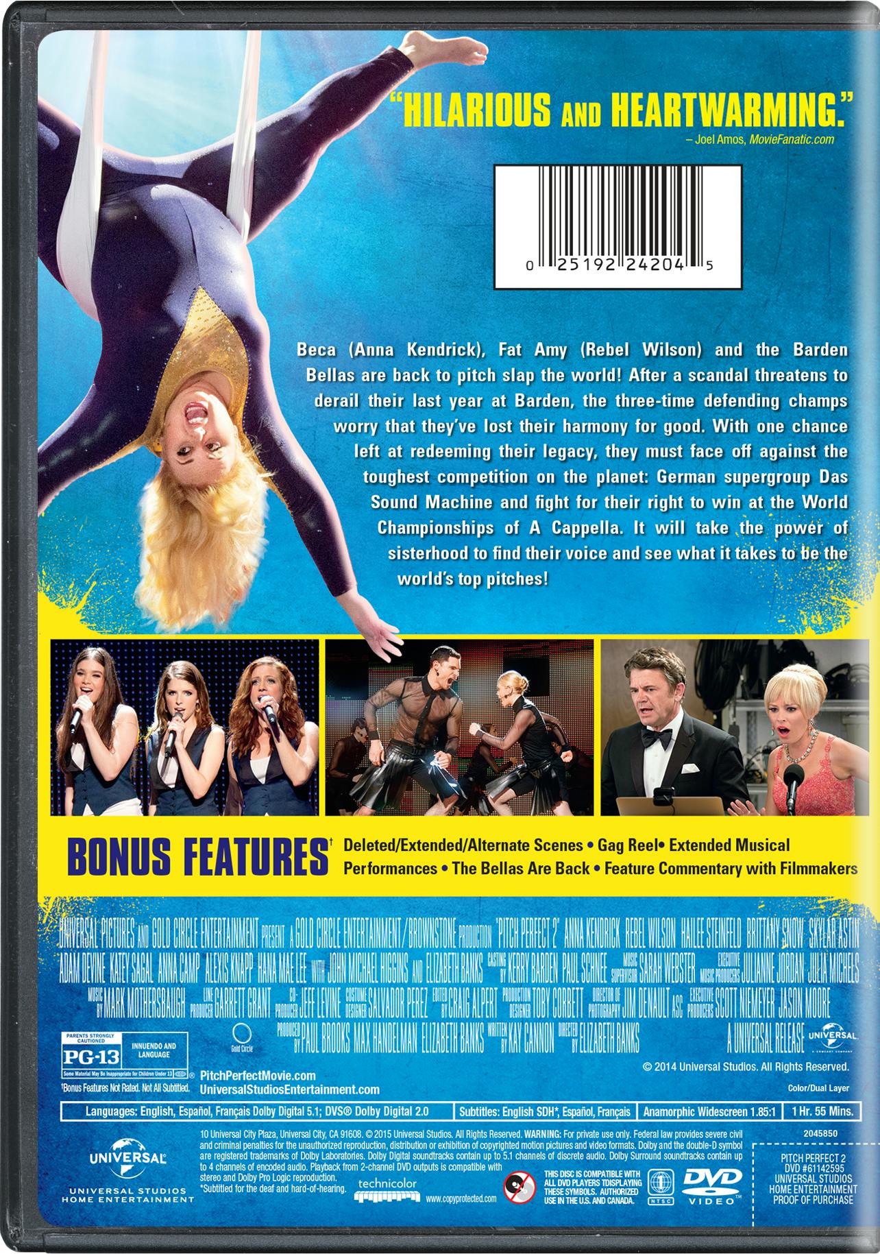Pitch Perfect 2 [DVD] – GRUV Entertainment